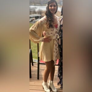 Floral Button-Down Dress